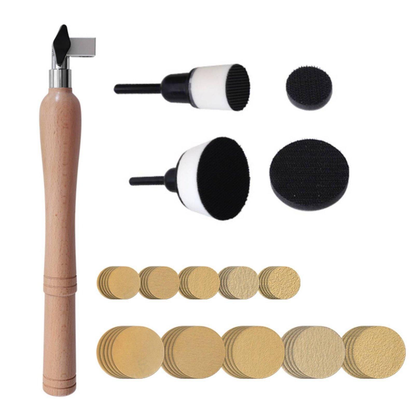 Woodworking Kit - Kit de ponçage portatif pour bois,