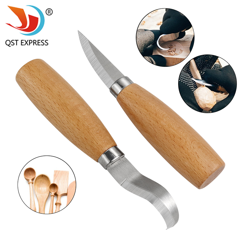 Woodworking Kit - Couteau à découper en fer inoxydable,