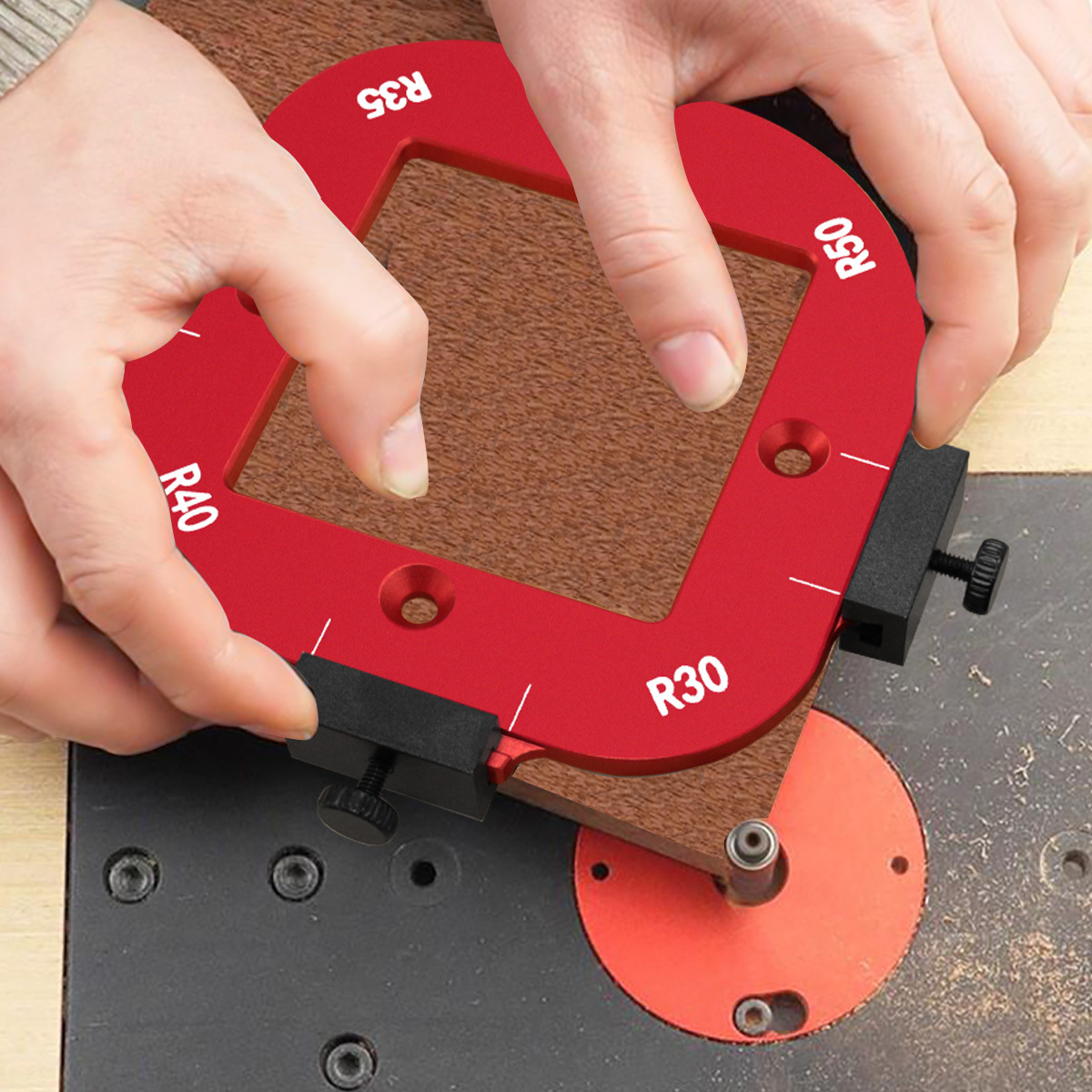 Woodworking Project Plans - Kit de gabarits de rayon de