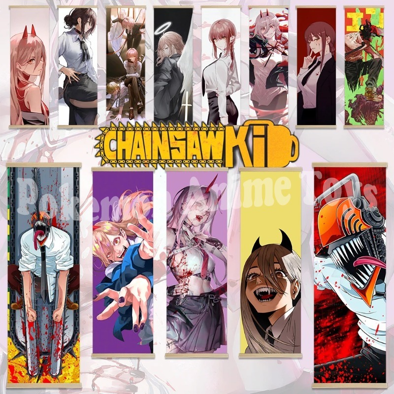 Woodworking Room - Affiche de dessin animé Chainsaw Man,