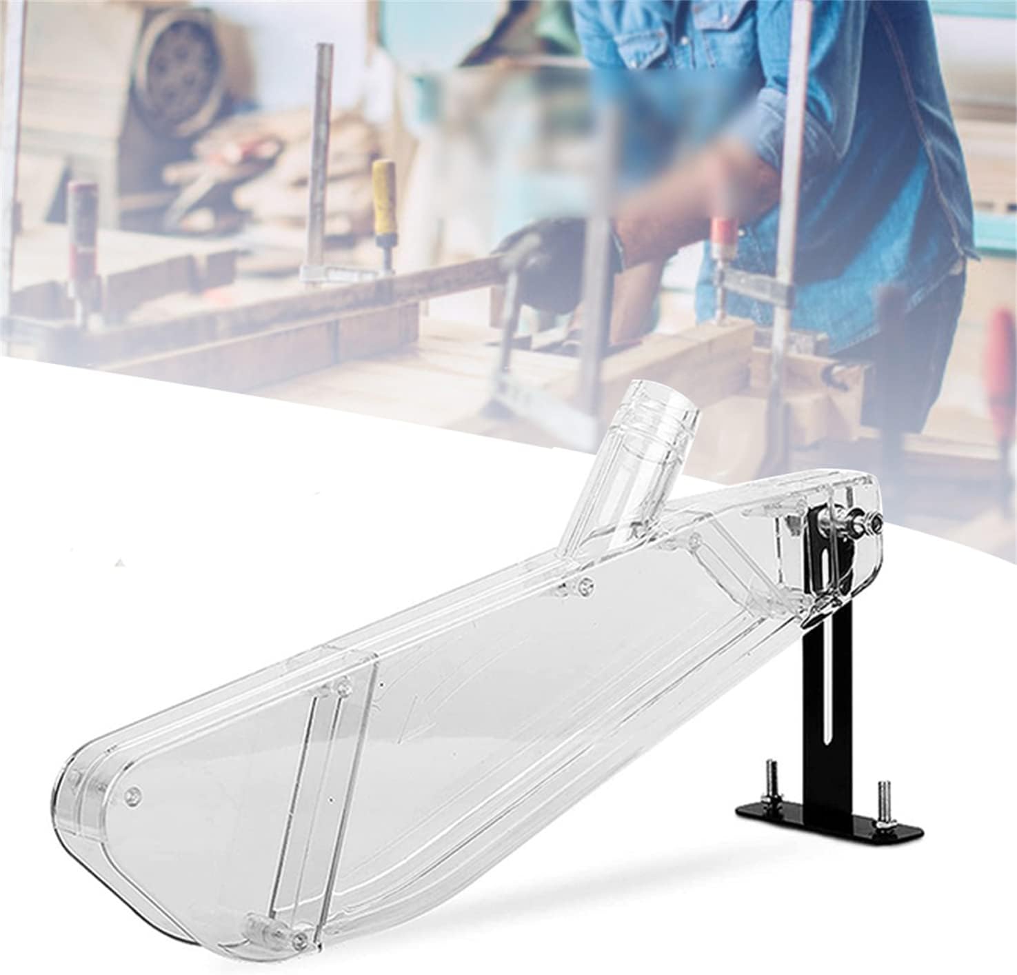 Woodworking Electric Saw - Cache de protection transparent pour scie