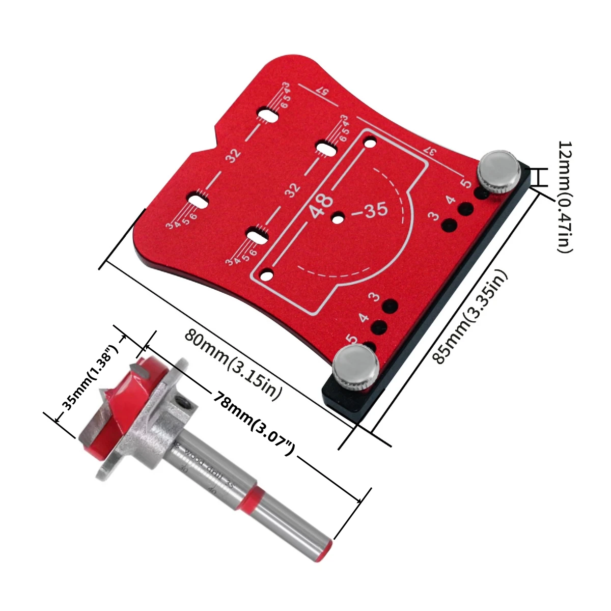 Gabarit de positionnement pour - Woodworking Project Plans avis et prix