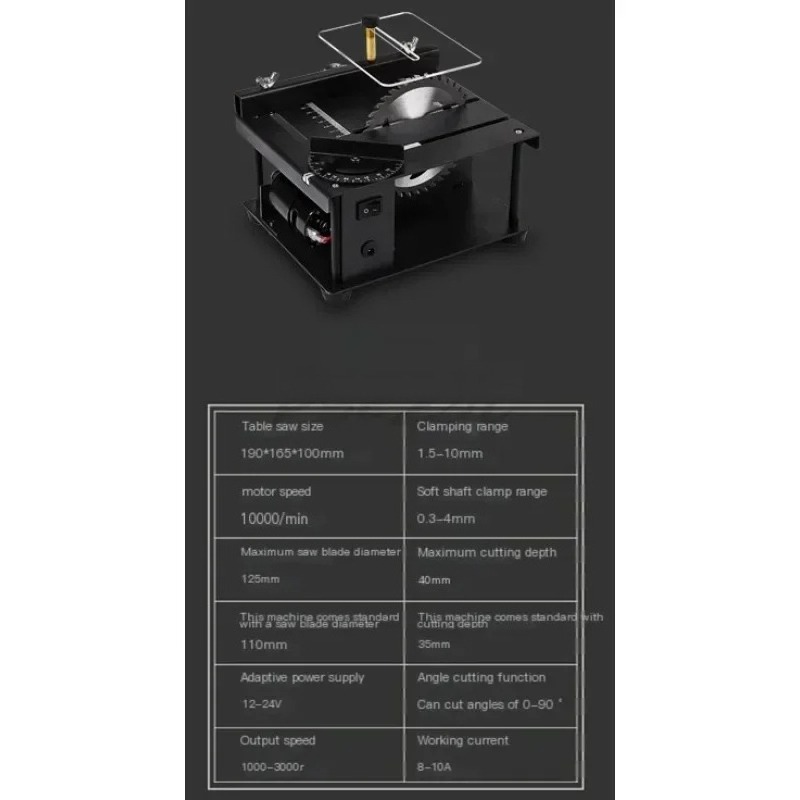 Micro petite scie de Table, br - Woodworking Electric Saw avis et prix