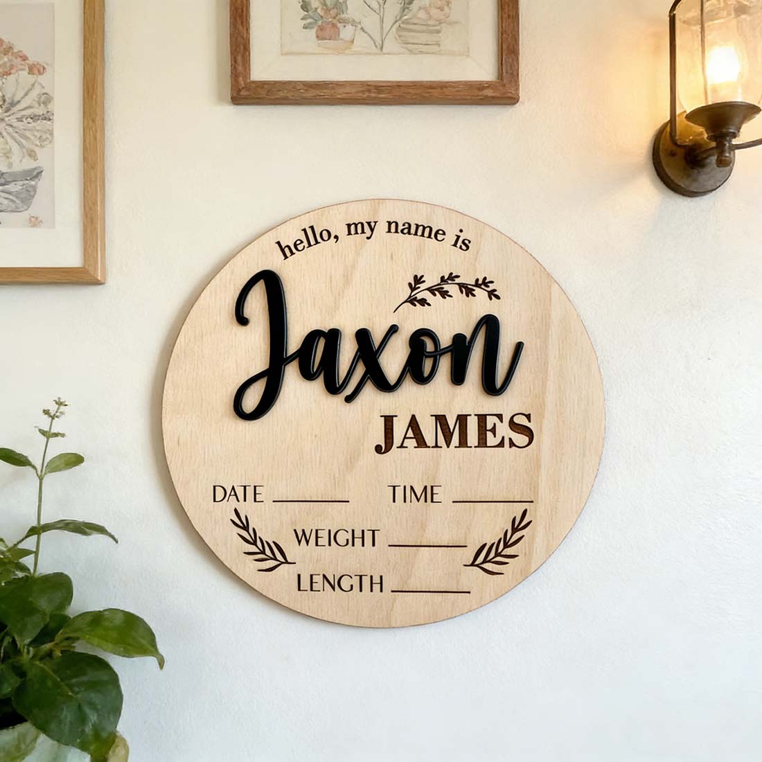 1 plaque personnalisée en bois - Woodworking Room avis et prix