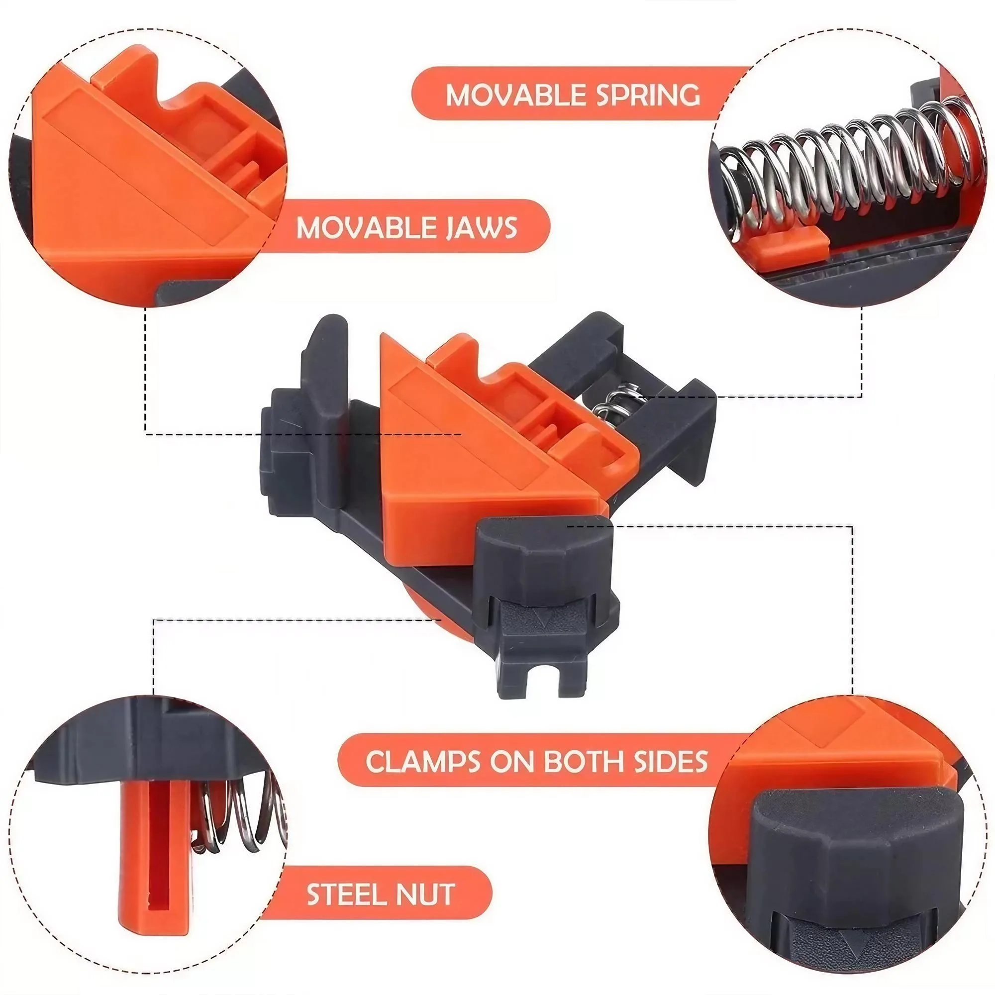 Kit de pinces d'angle à 90 deg - Woodworking Kit avis et prix
