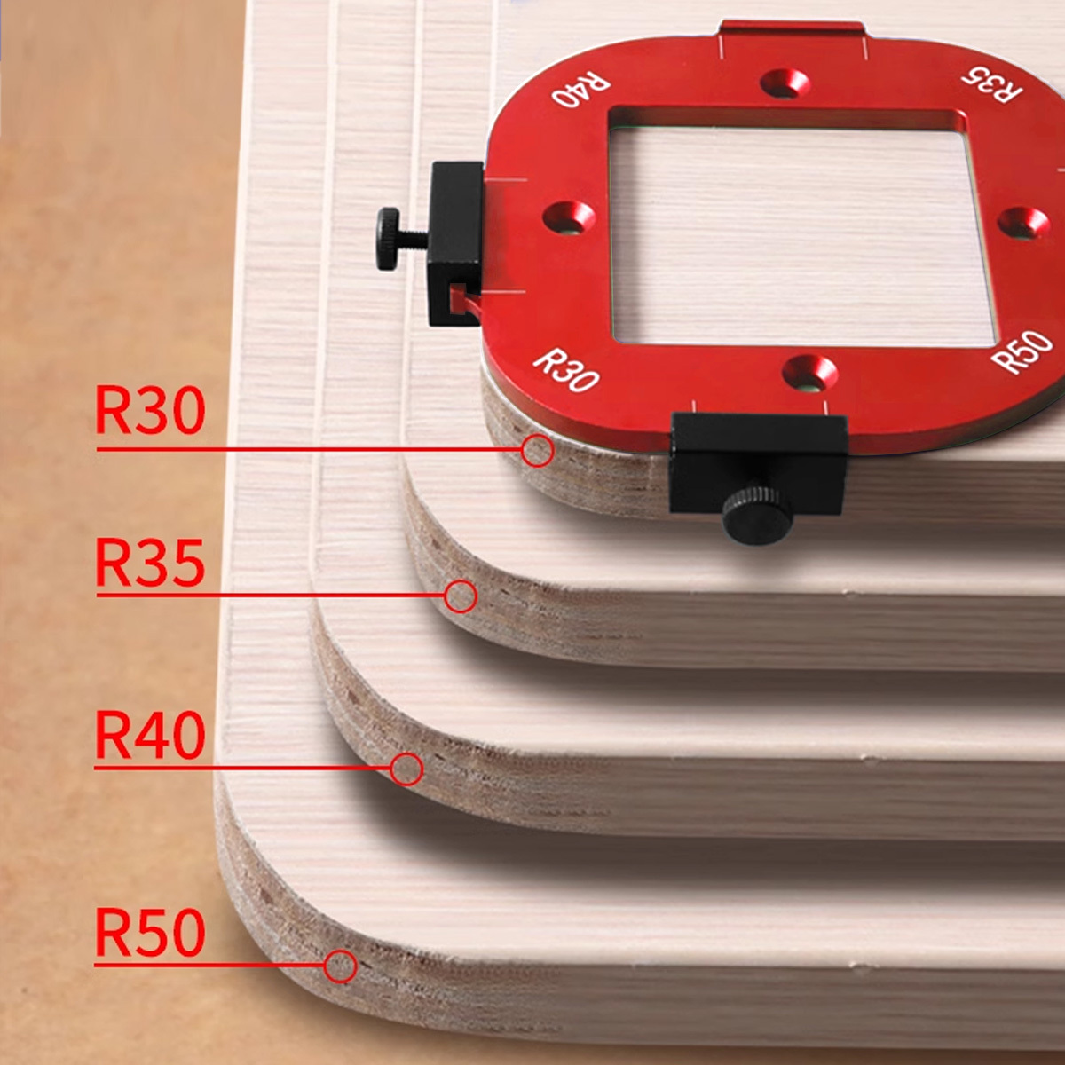 Kit de gabarits de rayon de co - Woodworking Project Plans avis et prix