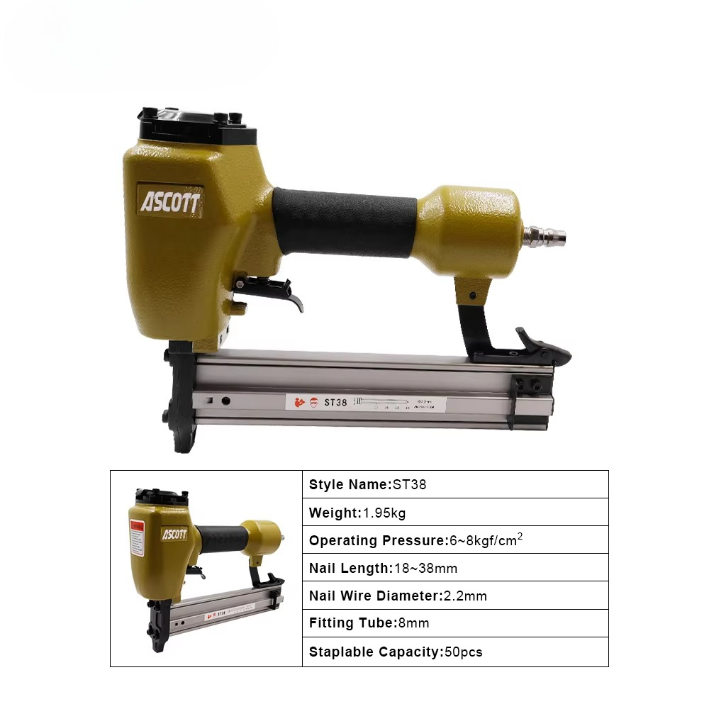 Cloueur pneumatique lourd ST38 - Woodworking Project avis et prix