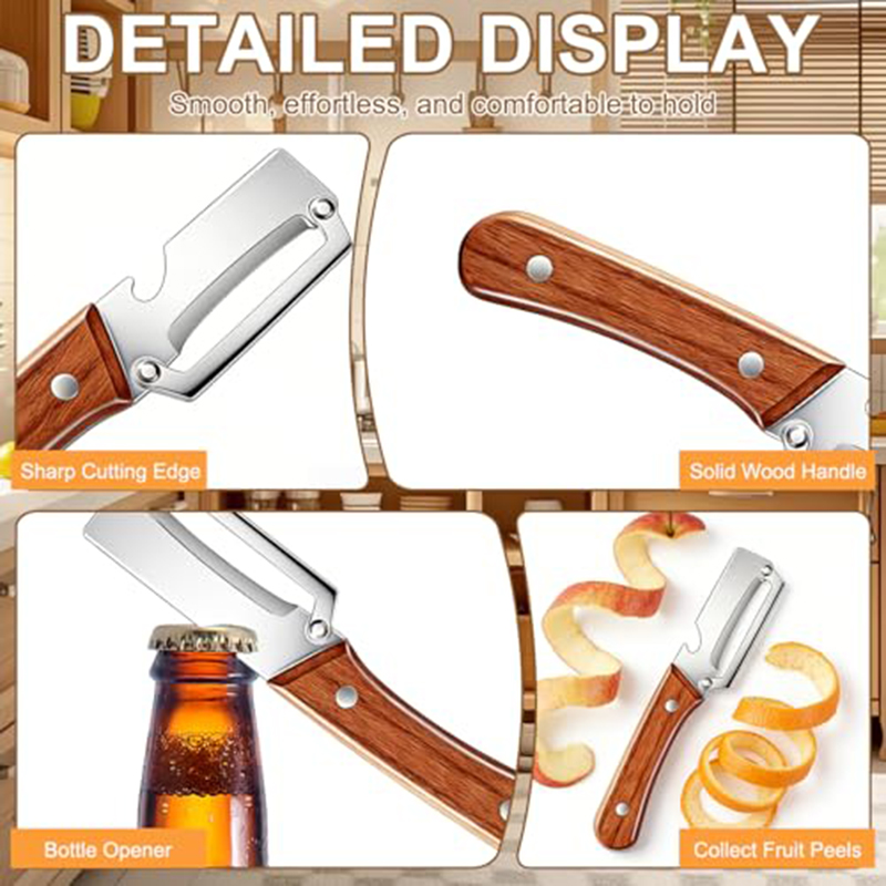 Éplucheur de cuisine en acier  - Woodworking Project avis et prix