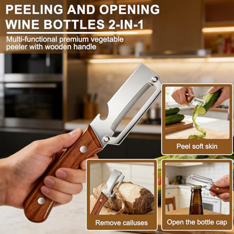 Éplucheur de cuisine en acier  - Woodworking Project avis et prix