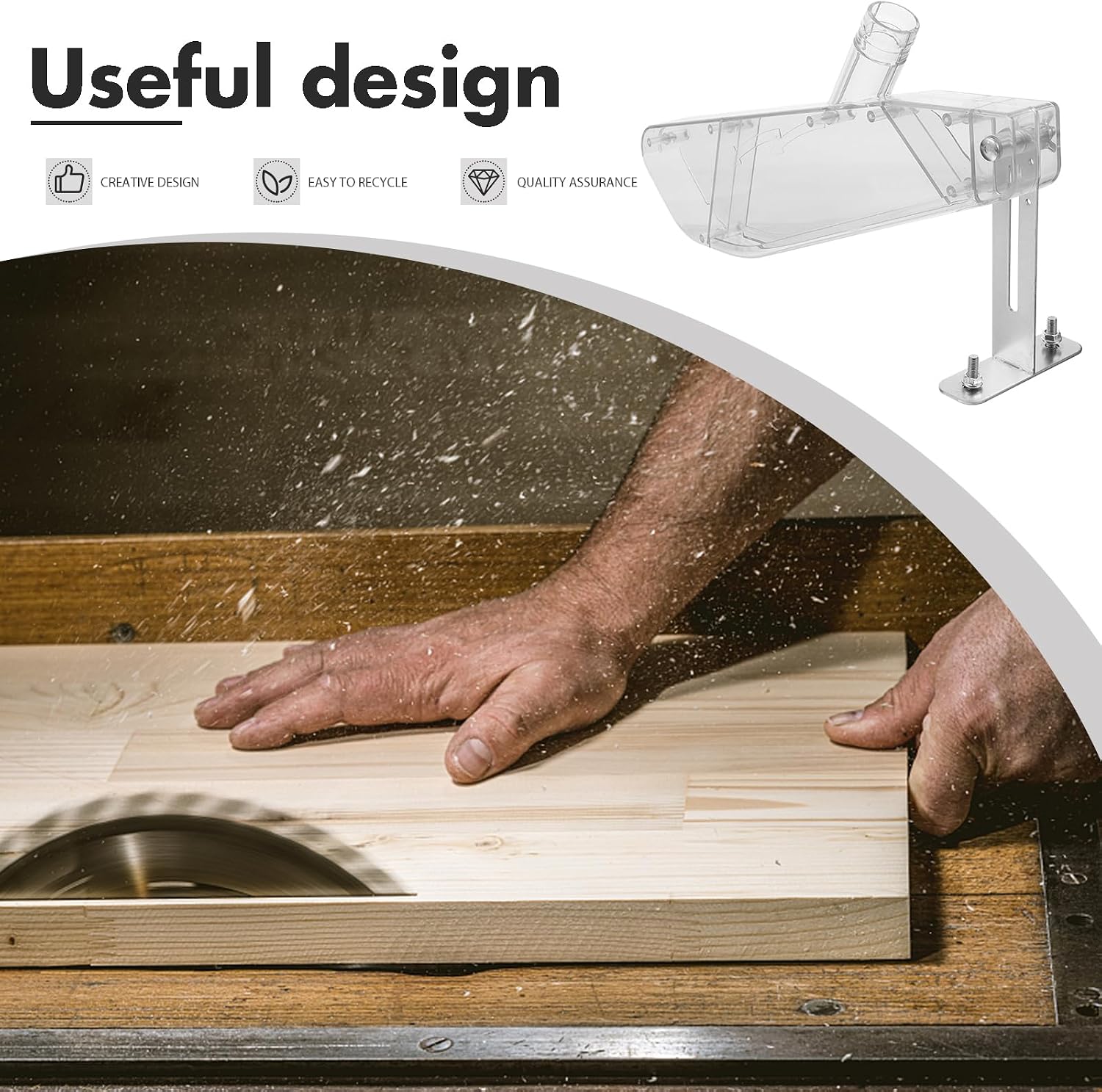 Cache de protection transparen - Woodworking Electric Saw avis et prix
